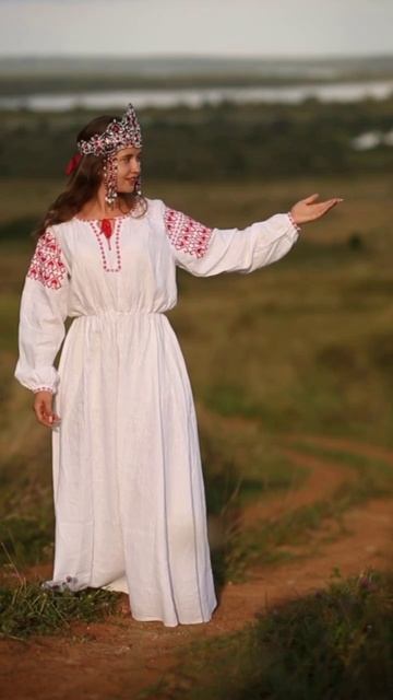Платье в русском стиле Девичье сердце. В наличии в Https://vk.com/terem_knyazhiy