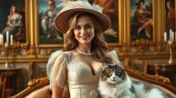 Молодая девушка с красивой киской: девушка + кошка + оживленное фото. Смотреть вирусное видео, ТОП