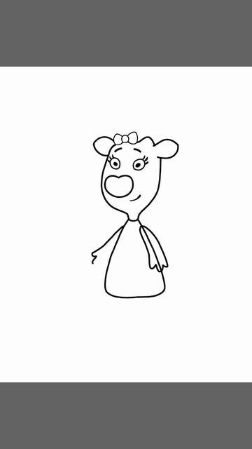 Рисуем Зо #ОранжеваяКорова #шортс #Учимсярисовать 🐮 Мультики для детей