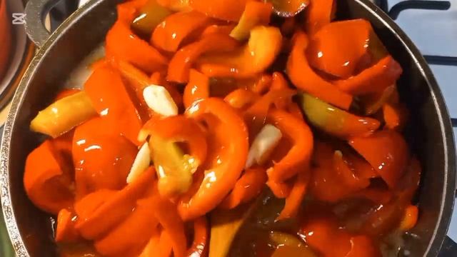 МАРИНОВАННЫЙ ПЕРЕЦ В МАСЛЕ НА ЗИМУ!  ОЧЕНЬ ВКУСНЫЙ И ПРОСТОЙ РЕЦЕПТ!