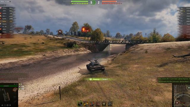Tanki. ПОЛИГОН. Хайвей. Хороший бой.