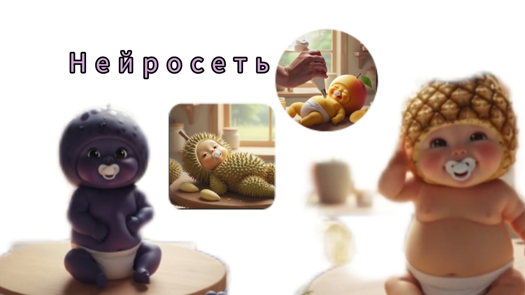 ДЕТИ ФРУКТЫ НЕЙРОСЕТЬ