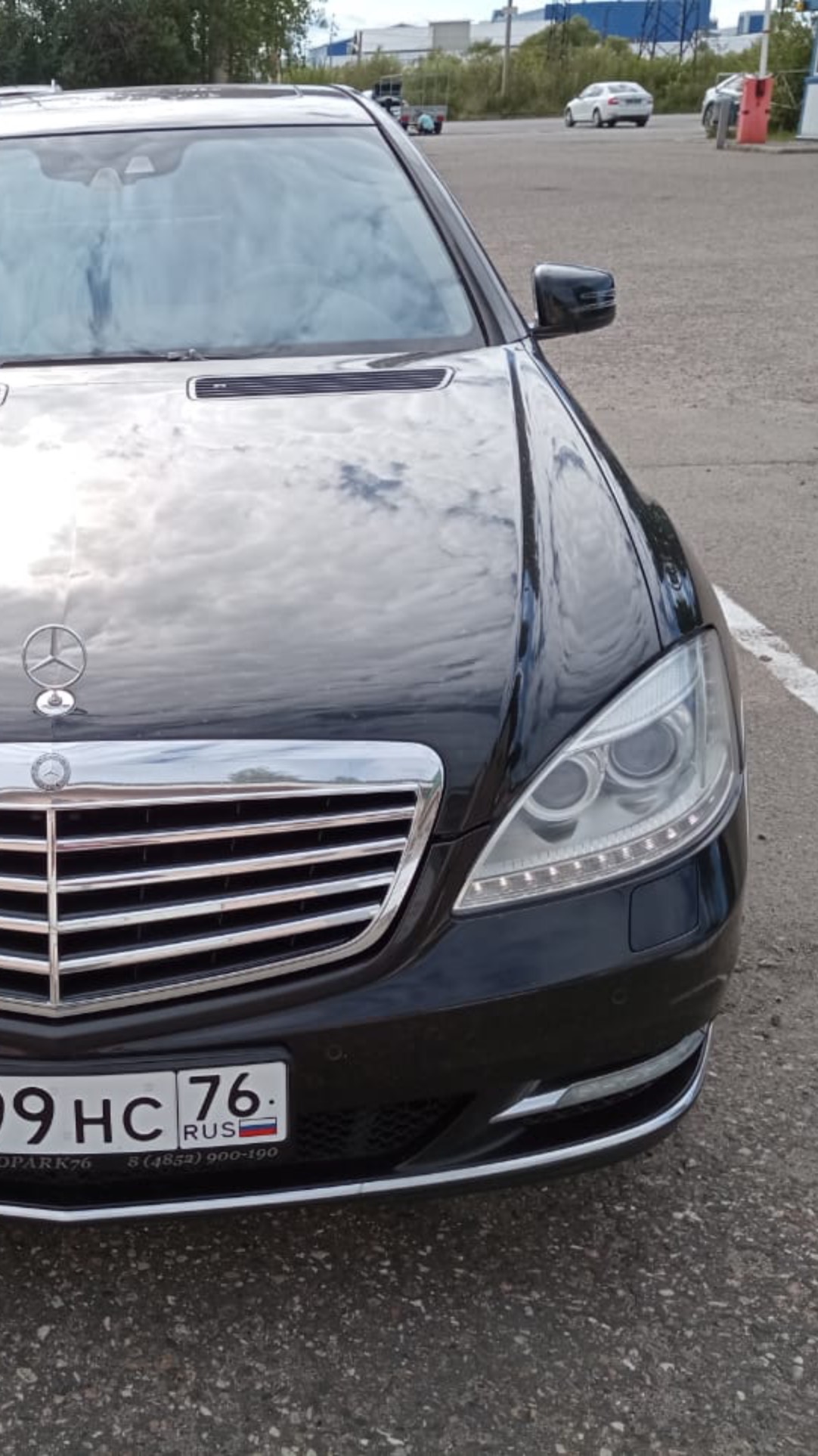 Мерседес  W 221  - 2 часть обработки кузова