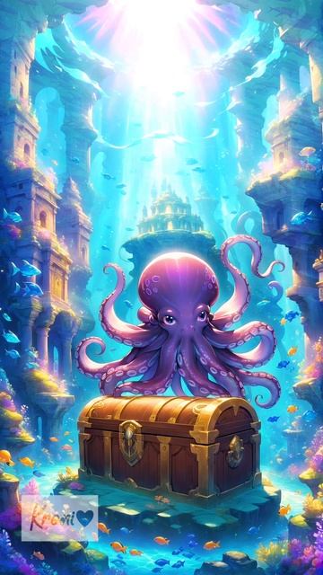 Тихий танец щупалец: ASMR-путешествие в мир осьминогов 🐙🌊💫
#ASMR
#осьминог
#океан
#нейросеть
#Релакс