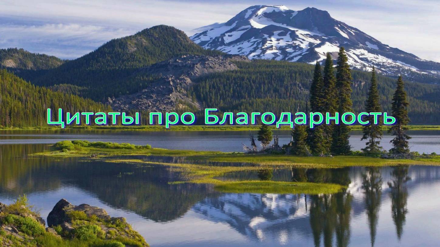 Цитаты про Благодарность
