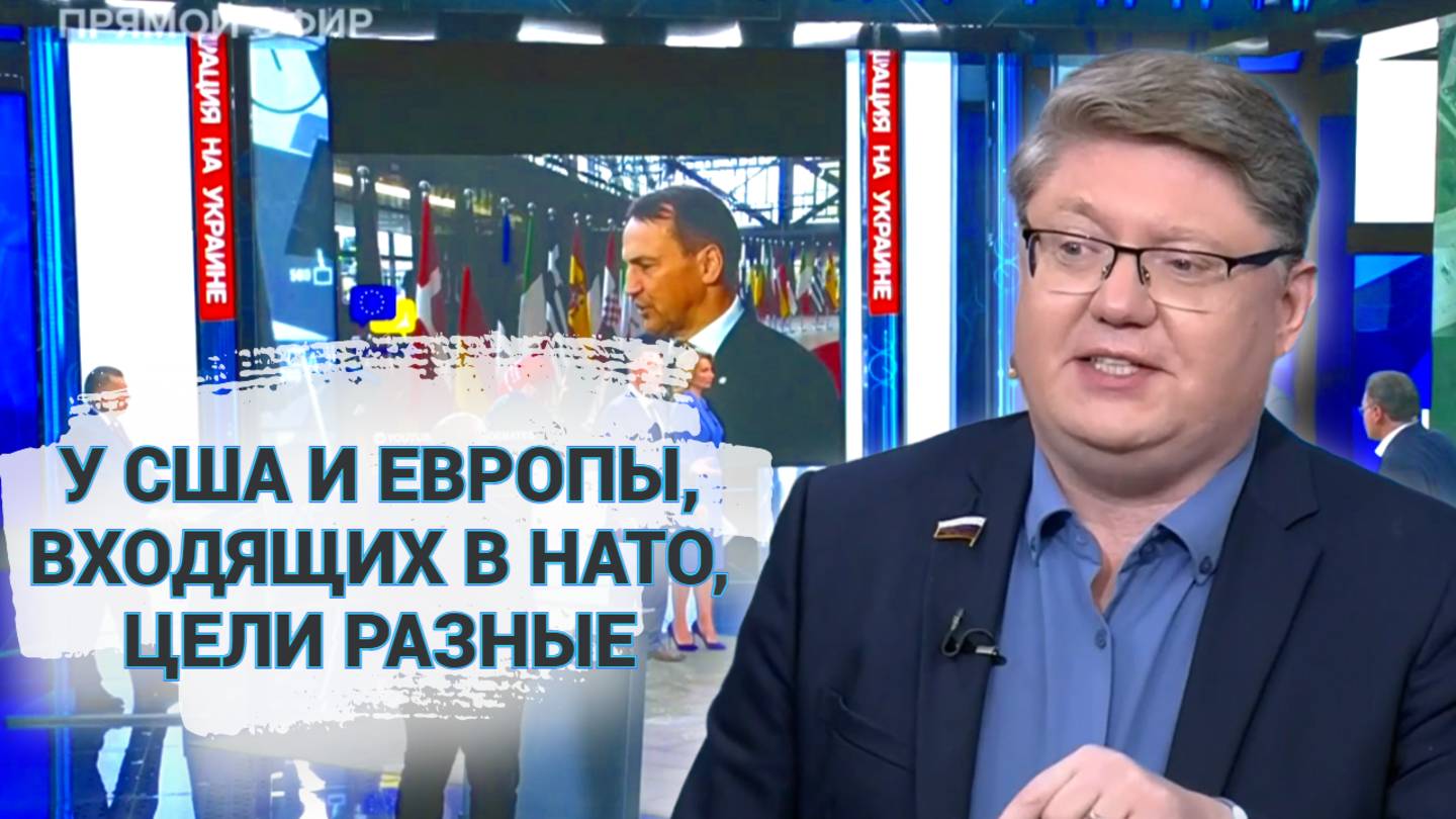 У США и Европы, входящих в НАТО, цели разные