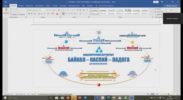 06.10.25 Всемирный День Архитекторов. Байкальский Архитектурный Кластерный Форум.