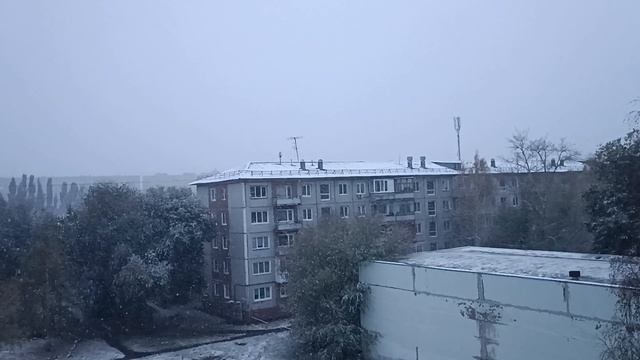 Метель в октябре