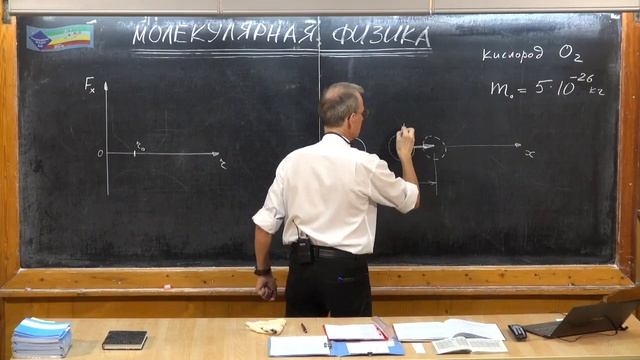 140. Урок 140. Опыт Перрена. Масса молекул. Взаимодействие молекул