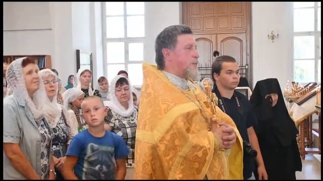 Проповедь епископа Максима в Сезеновской обители