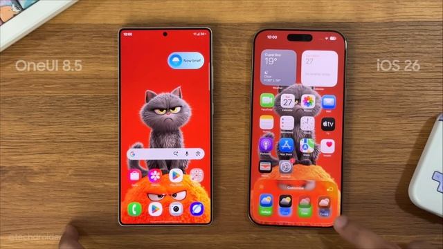 Samsung One UI 8.5 против IOS 26 - СРАВНЕНИЕ ОС