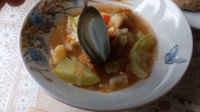 Мой завтрак с котлеткой (10.10.2025)