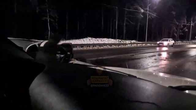 ДТП на шоссе Ленточный бор в Барнауле