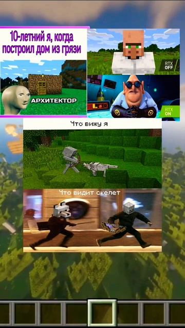 мемы в майнкрафт/minecraft Meme#minecraft#shorts#майнкрафт