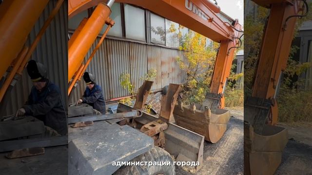 ❄️ Продолжается подготовка к зимнему содержанию дорог.