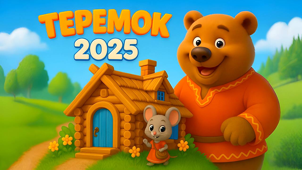 🌞 ТЕРЕМОК - Мультик сказка с песенкой!