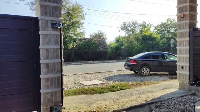 Откатные автоматические ворота