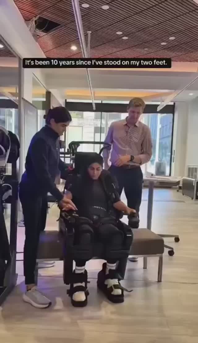 Француженка Джессика Тавил встала на ноги