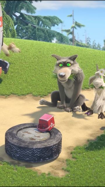 Мощная техника гипноза 😵💫📺 #Shorts #машаимедведь #ИдётКозаРогатая #MashaandtheBear