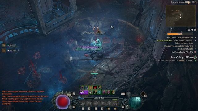 Diablo IV: Некромант: 229-й парагон Собираю Билд Скелетон Мастера шлак какой-то