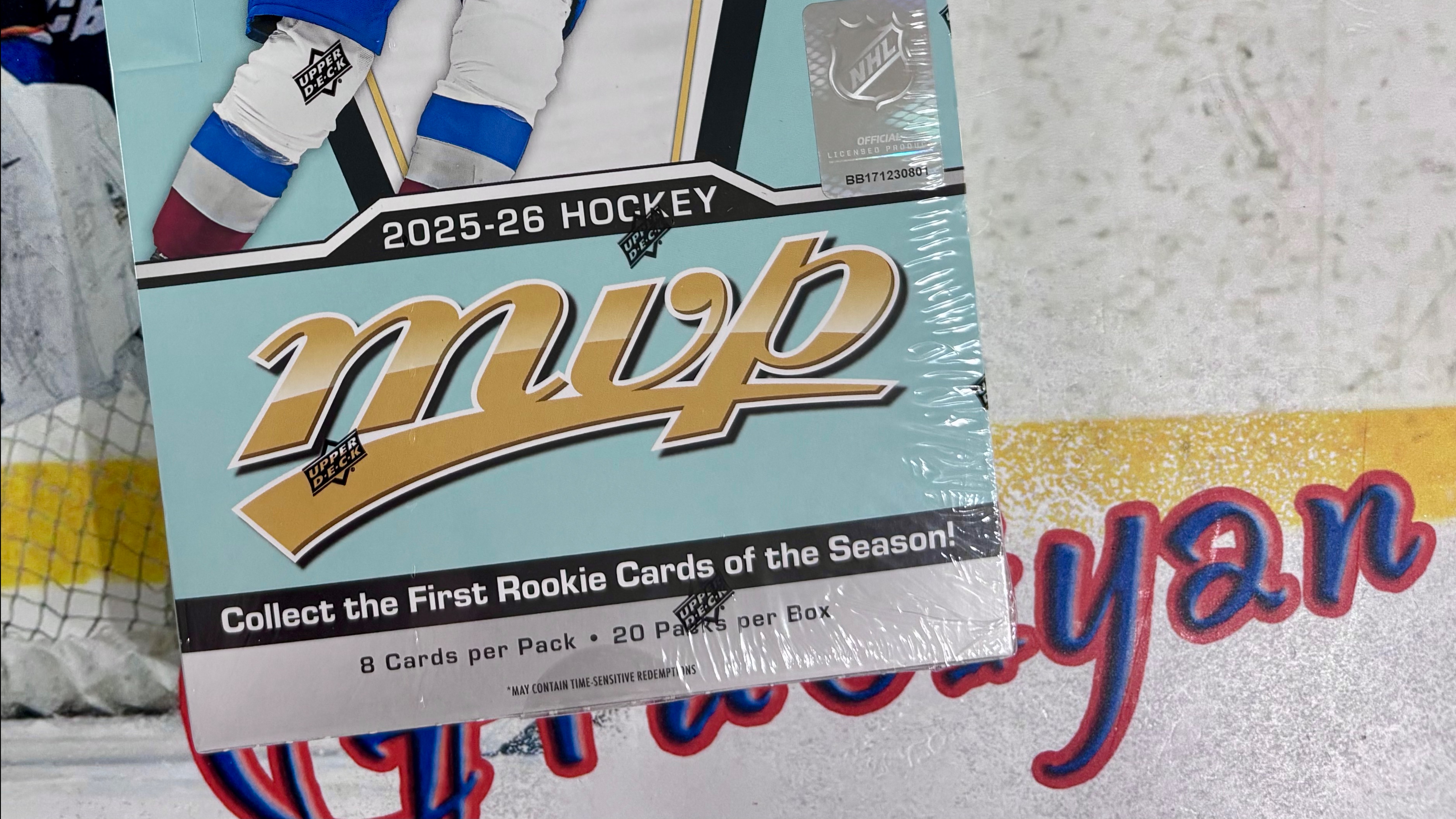 Бокс-Брейк 2025/26 UD Hockey MVP Hobby Box. Аукцион №2