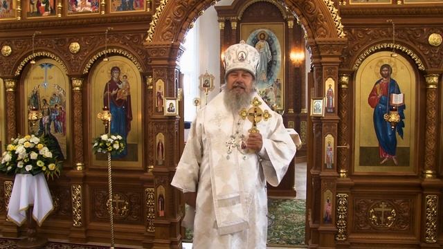 Слово епископа Максима в Троицком храме Иоанна-Казанского женского монастыря с. Сезеново