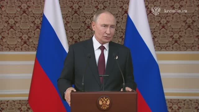 Владимир Путин - Комментарий о продлении ДСНВ, Душанбе, 10 октября 2025 года