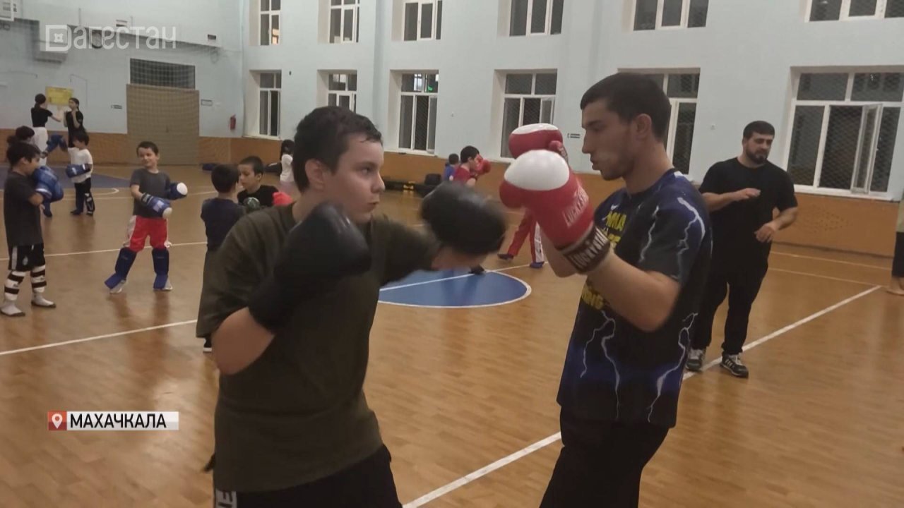 Дагестанские спортсмены готовятся к открытому  Кубку Москвы по кикбоксингу