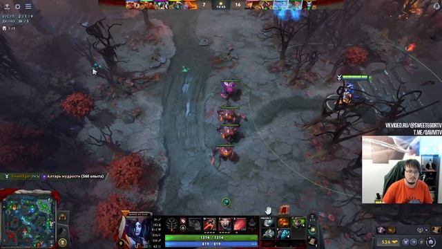 Dota 2! Queen Of Pain! Мощно поднимаю ММР!