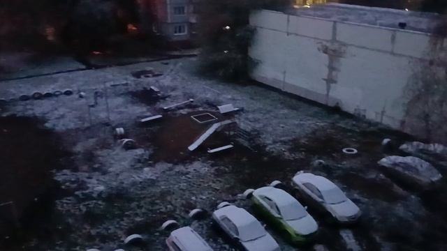 Первый снег в октябре