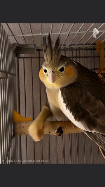 #parrot #corella #cockatiel #birds #попугай #корелла #funny #нейросеть #ии #ai