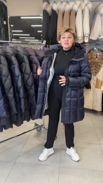 Новая коллекция пуховиков , ткань Япония, пух Белой утки 95%, перо 5%  , 59900р