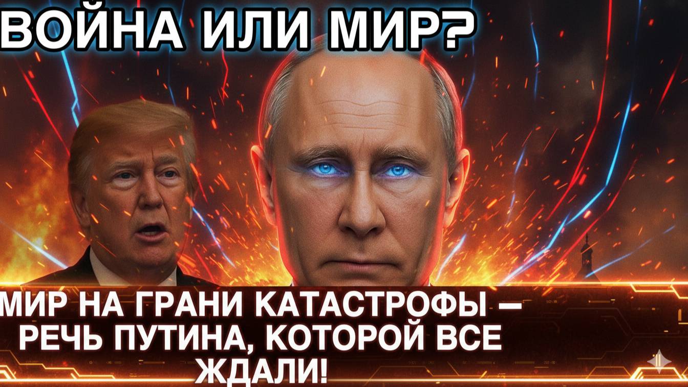 ТОМАГАВКИ ДЛЯ КИЕВА — ПУТИН ПРЕДУПРЕДИЛ ЗАПАД “БУДЕТ ПОЗДНО”!