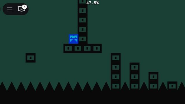 прохожу Brick Game 9999 Geometry Dash