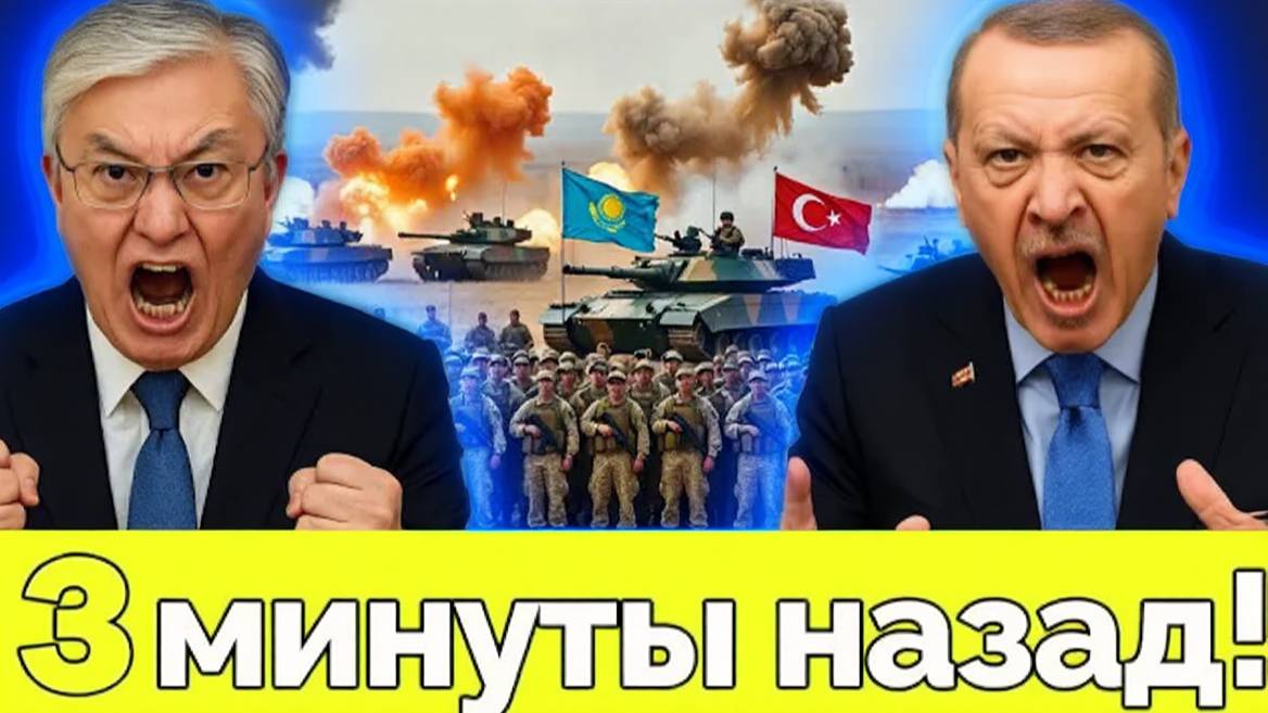 Турция и Казахстан подняли армии! Неожиданная сделка Токаева и Эрдогана — Путин теряет контроль