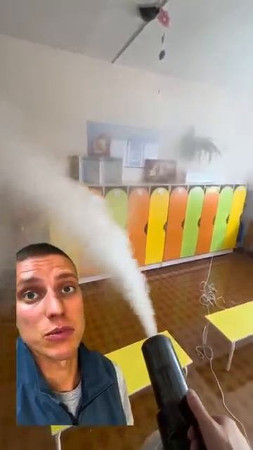 Обработка «сухим туманом» детского садика 🔥 #сухойтуман #устранениезапахов #обработка