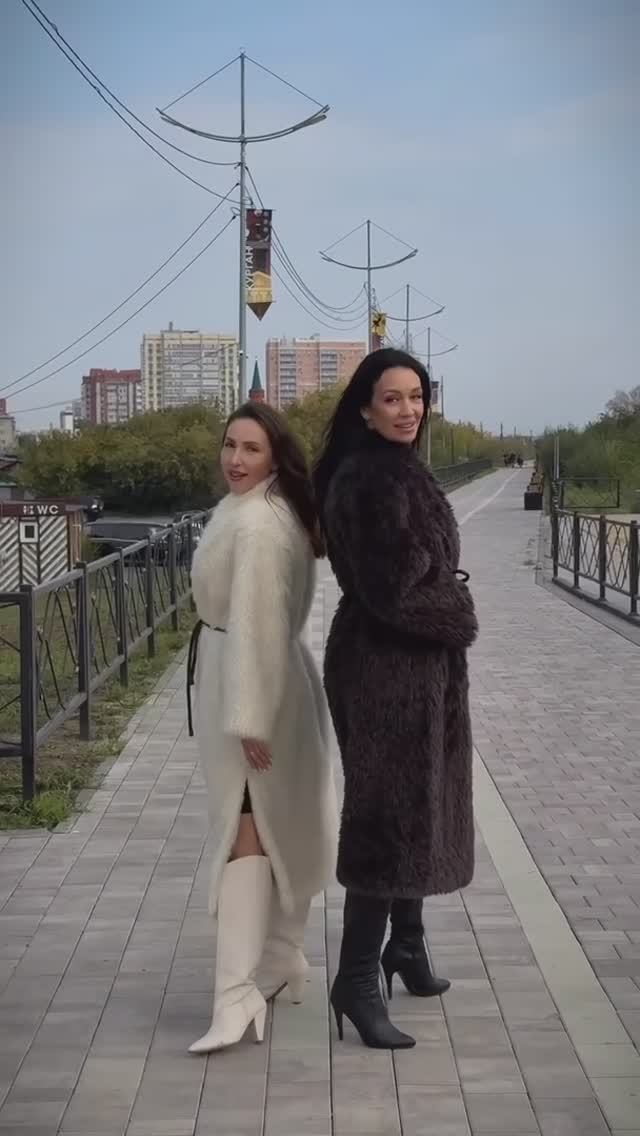 ▫️ Шуба из экомеха