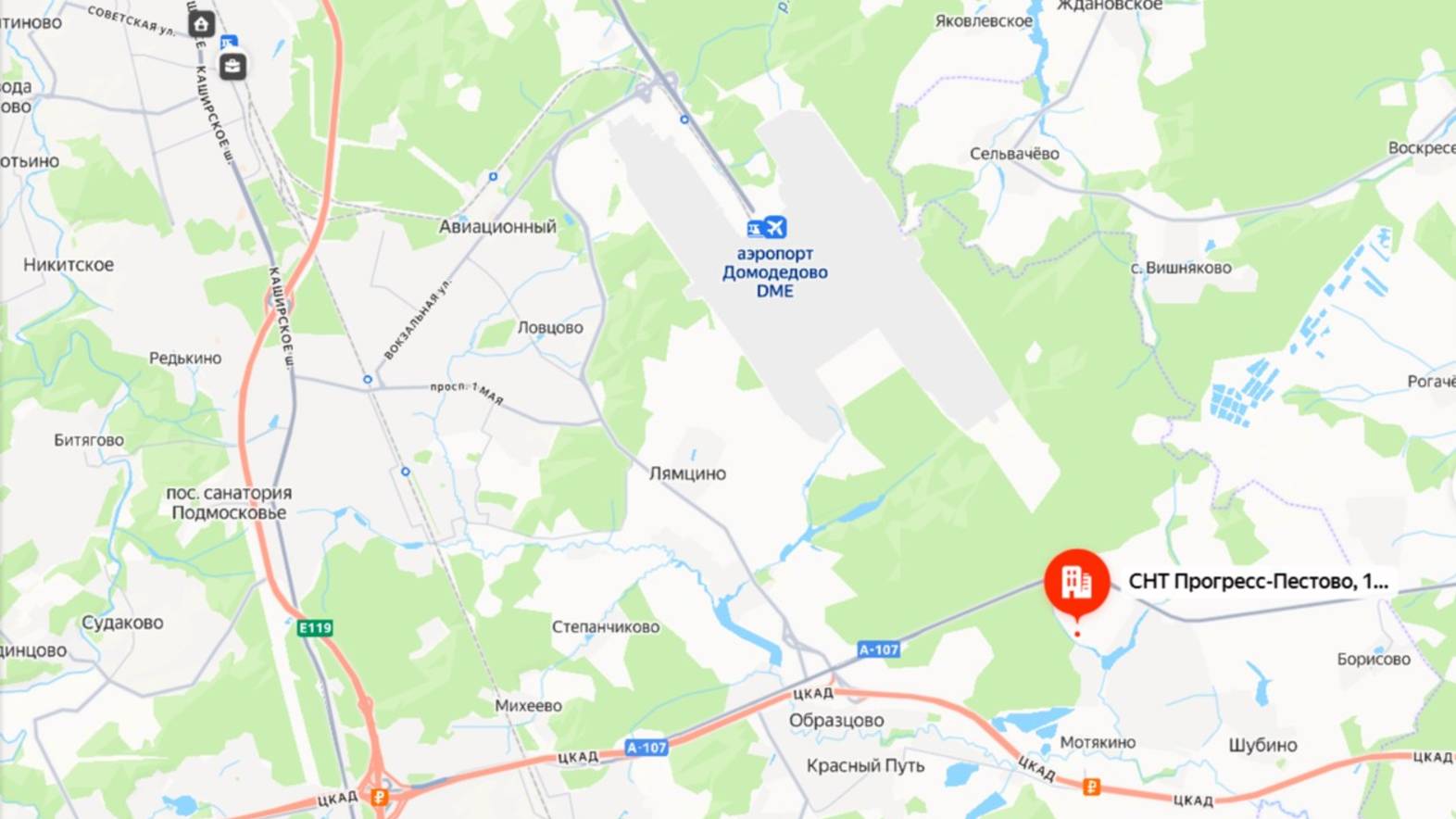 Дом в красивом месте