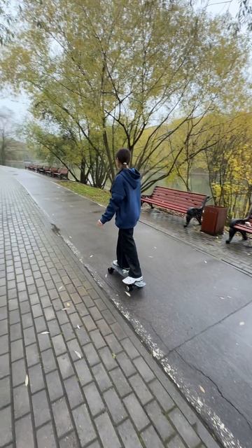 Осень и электроскейт 🛹🛹🛹