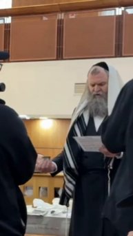 Обрезание сына раввина Ульяновска р. Биньямина Марковича, внука р. Мордехая Вайсберга.