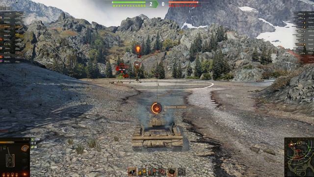 Tanki. ПОЛИГОН. Перевал. Хороший бой