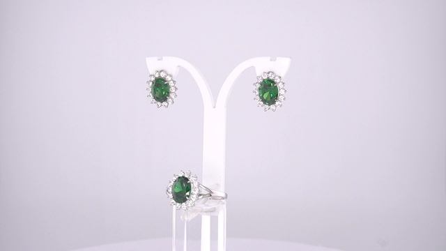 Комплект серьги арт. 33817180Д7 кольцо арт. 23817180Д7