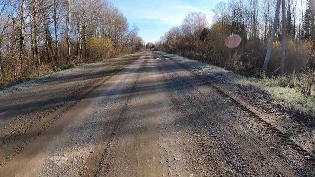 День 536. Иней сменил снег. Дистанция 14 километров.