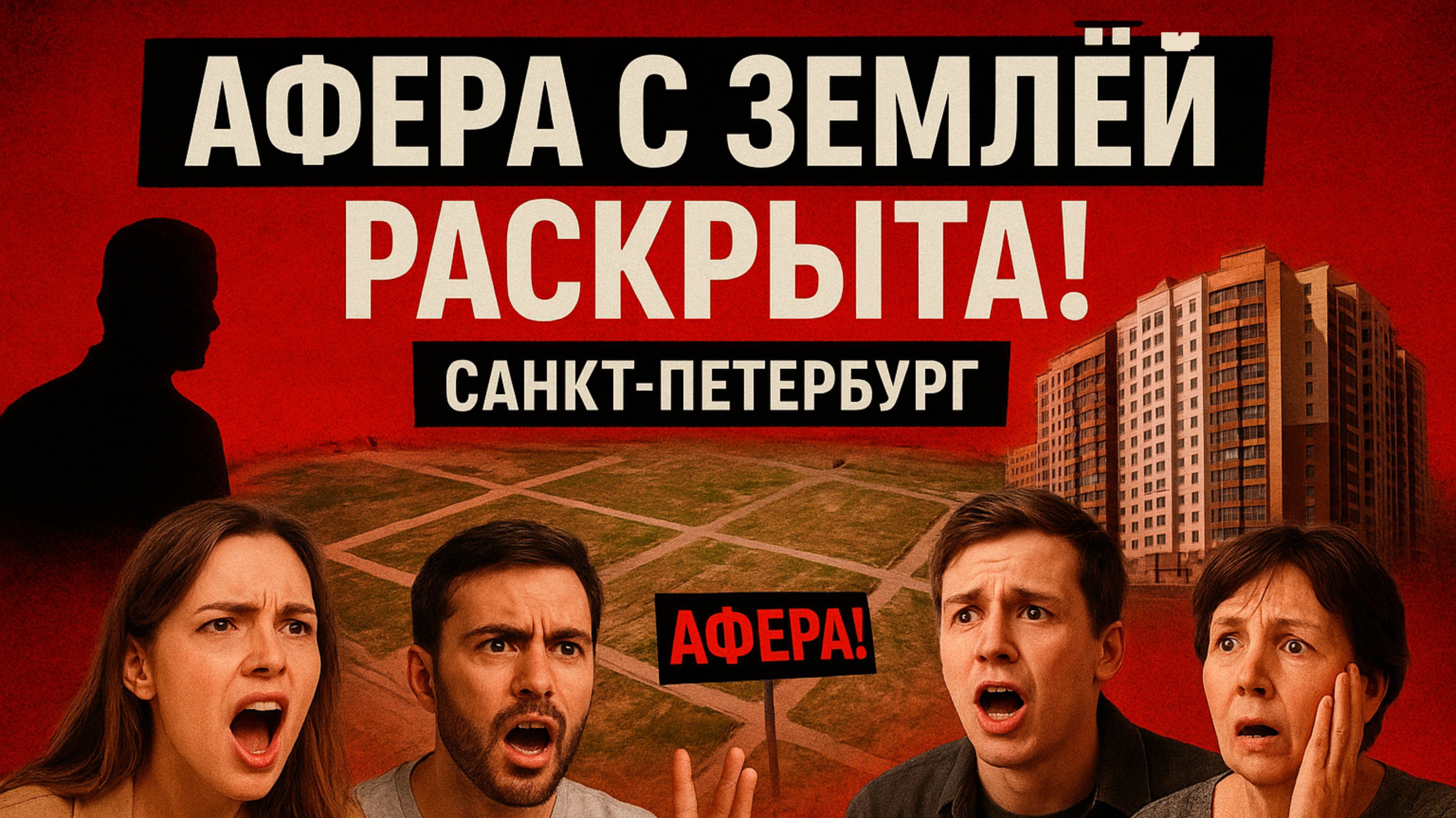 Афера с землей раскрыта обычными покупателями Новостроек Проверьте свою ЗЕМЛЮ