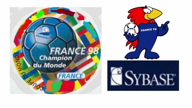 France - Champion Du Monde Avec Footix Et Sybase
