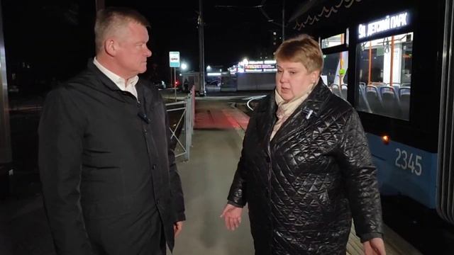 Михаил Исаев проверил работу трамвая № 9д