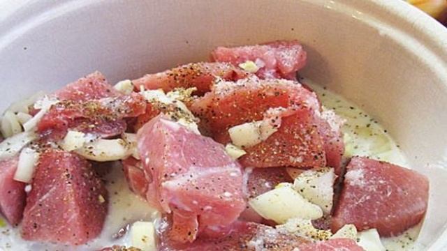 Очень вкусный шашлык из свинины