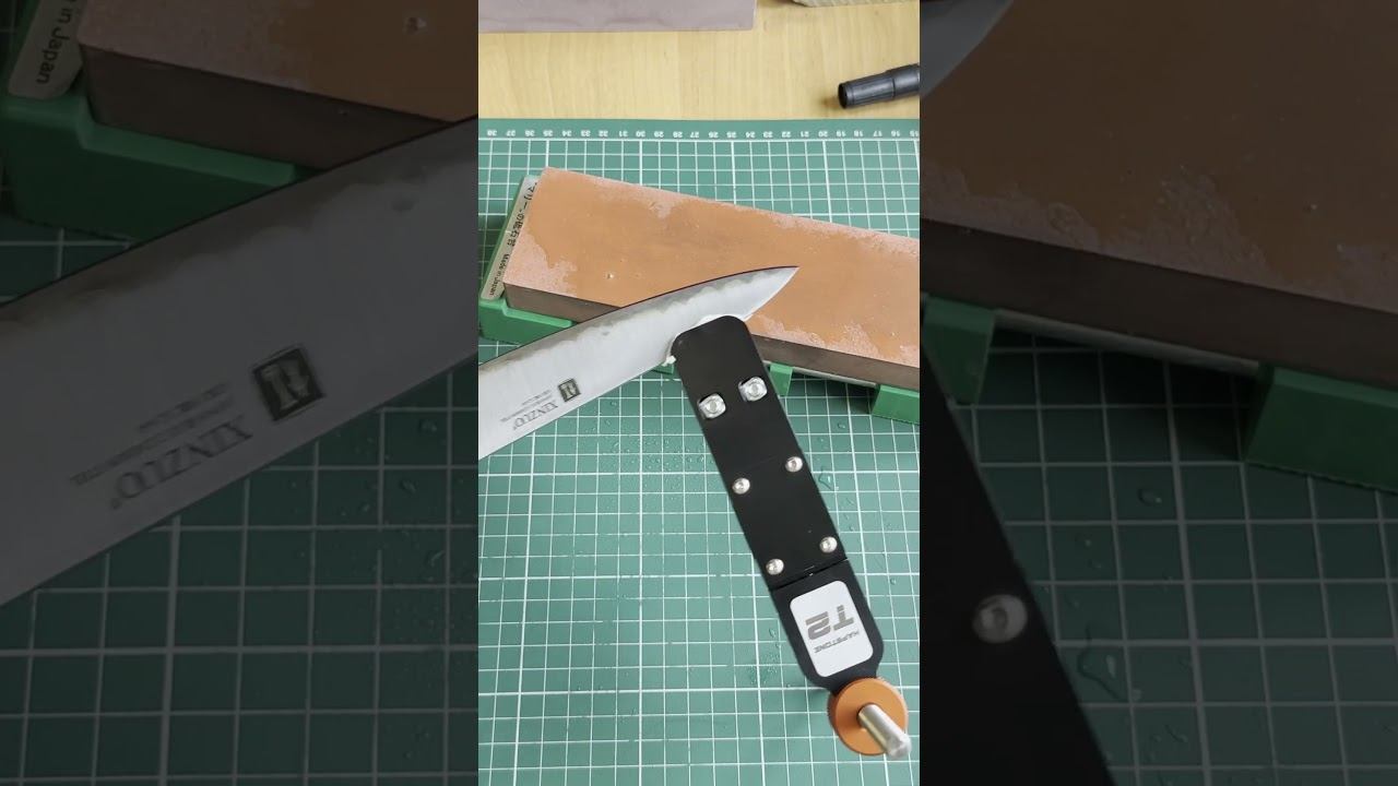 From Dull To Razor Sharp – Sharpening Aogami 2 Steel