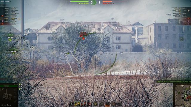 Tanki. НАТИСК. Хороший бой! Победа!