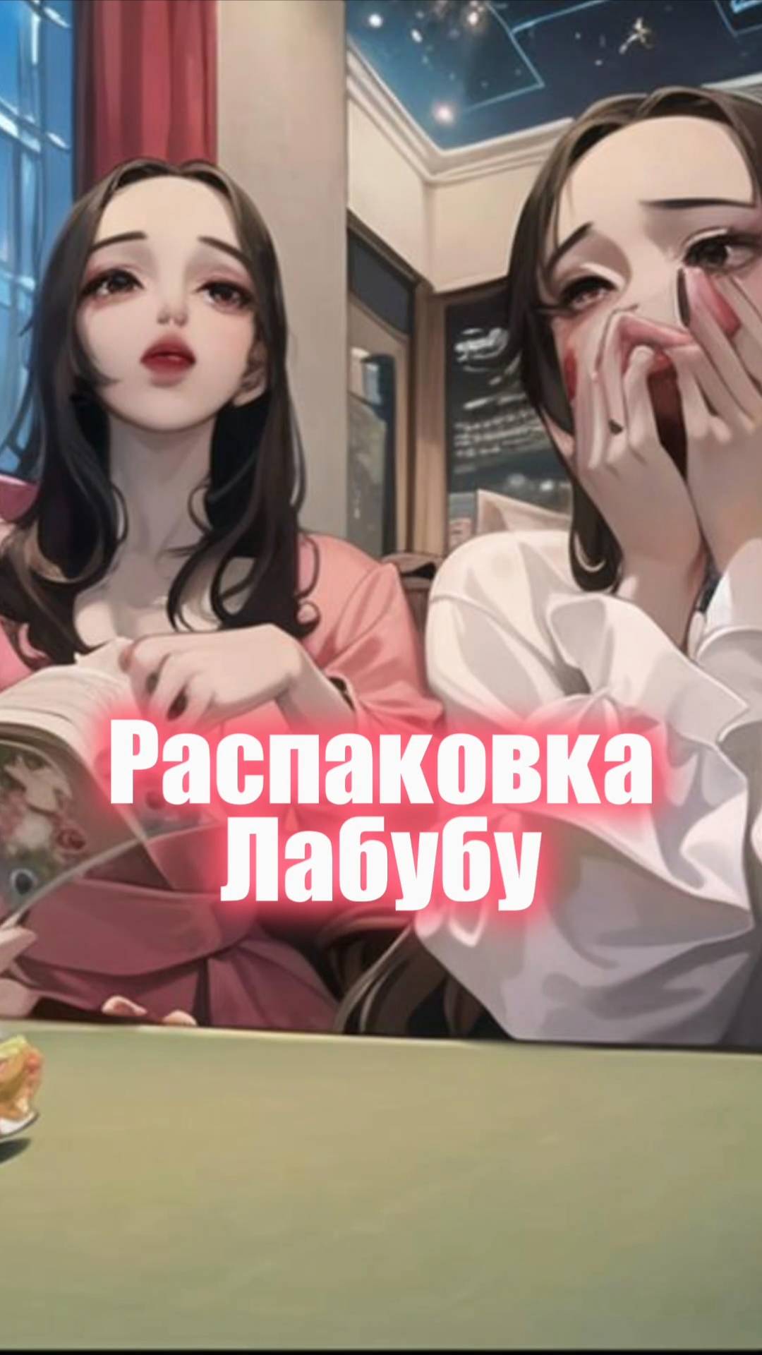 Распаковка Лабубу Ч1